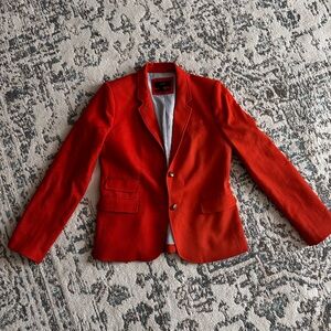 J.Crew Schoolboy Blazer Orange
